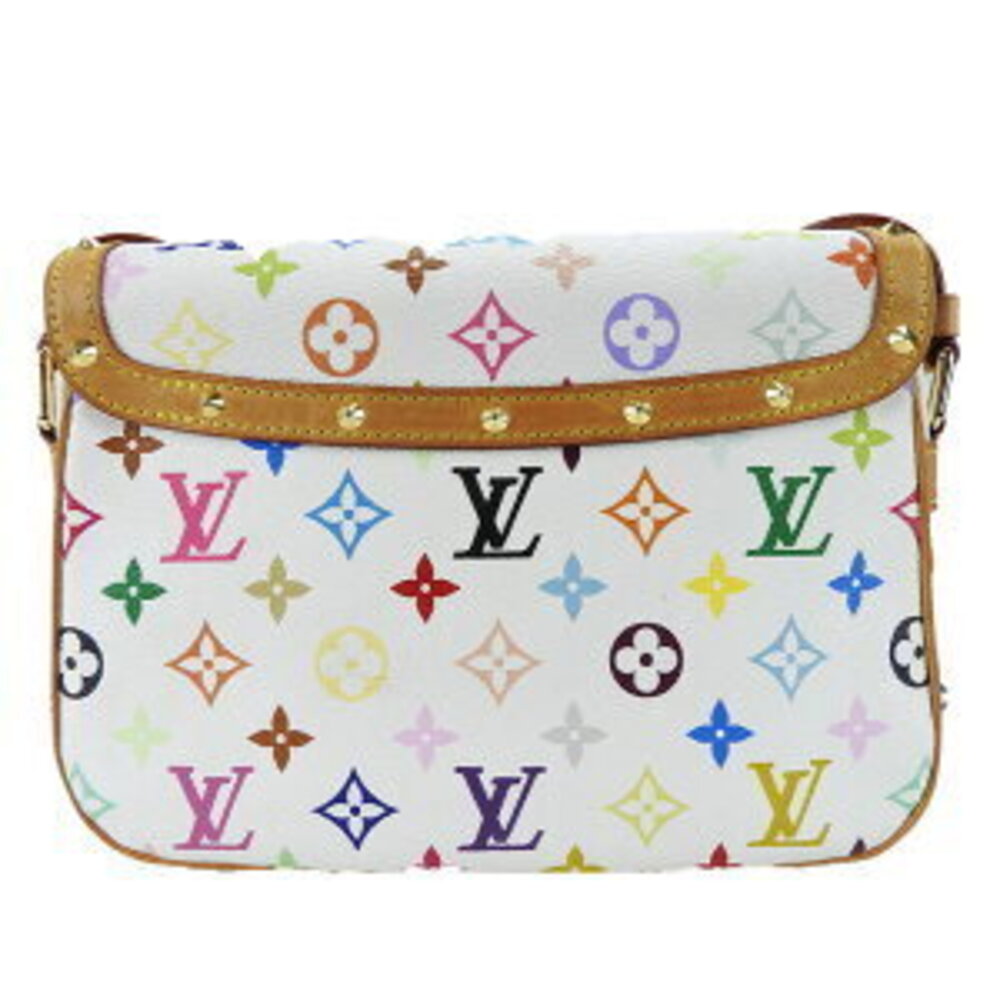 Louis Vuitton Multicolor Monogram Multicolore Shoulder Sologne Bron White LV Bag